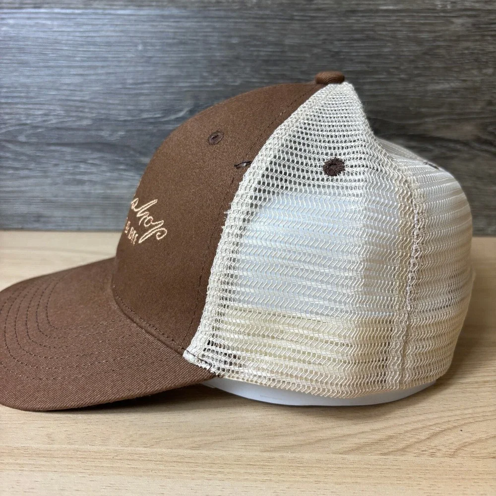 Butcher & Bee Hat Cap‎ Strap Back Brown Workshop Adjustable Mens